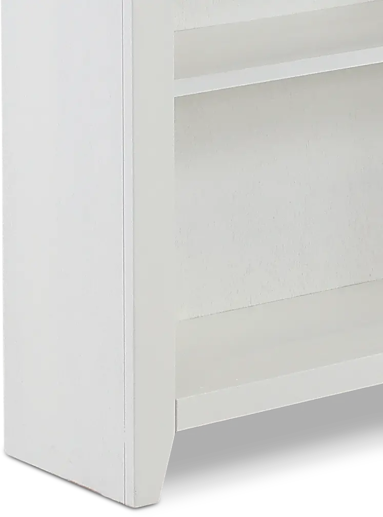 Urban Loft 84  White Bookcase-2