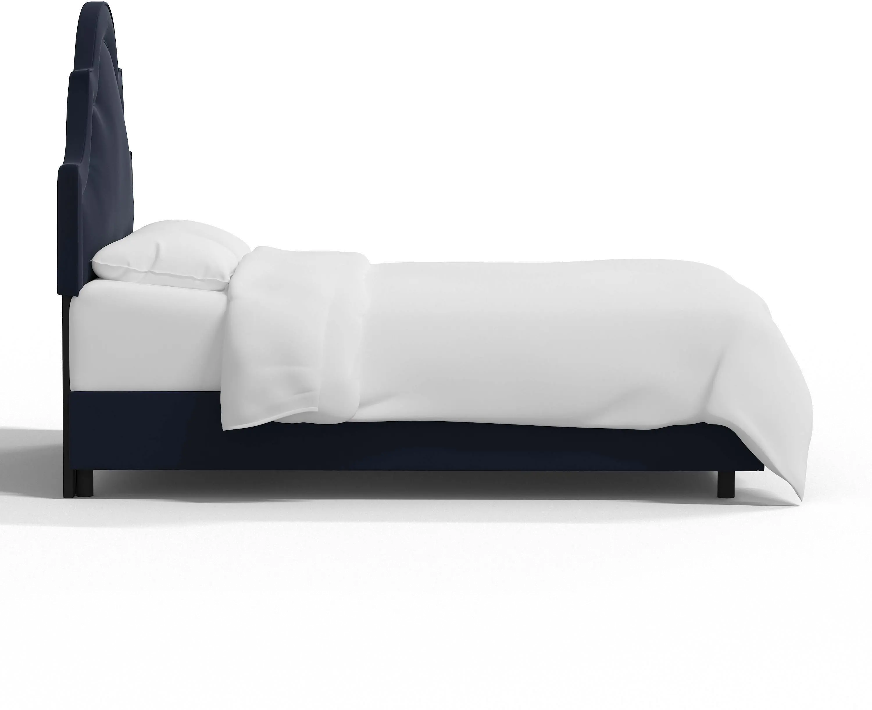 181BEDVLVINK Jolie Velvet Ink Full Bed - Skyline Furniture-3