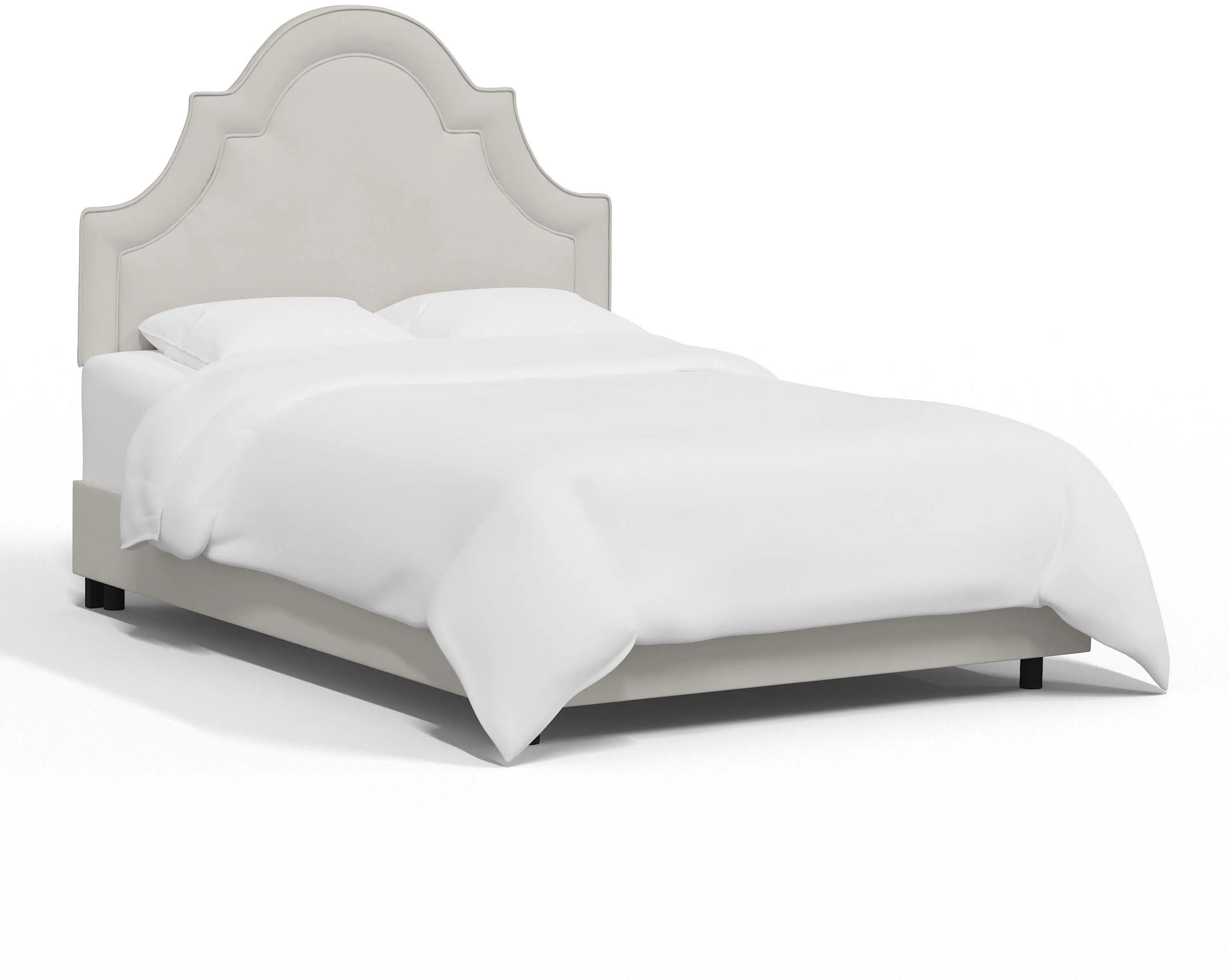 181BEDVLVLGHGR Jolie Velvet Light Gray Full Bed - Skyline Furniture-2