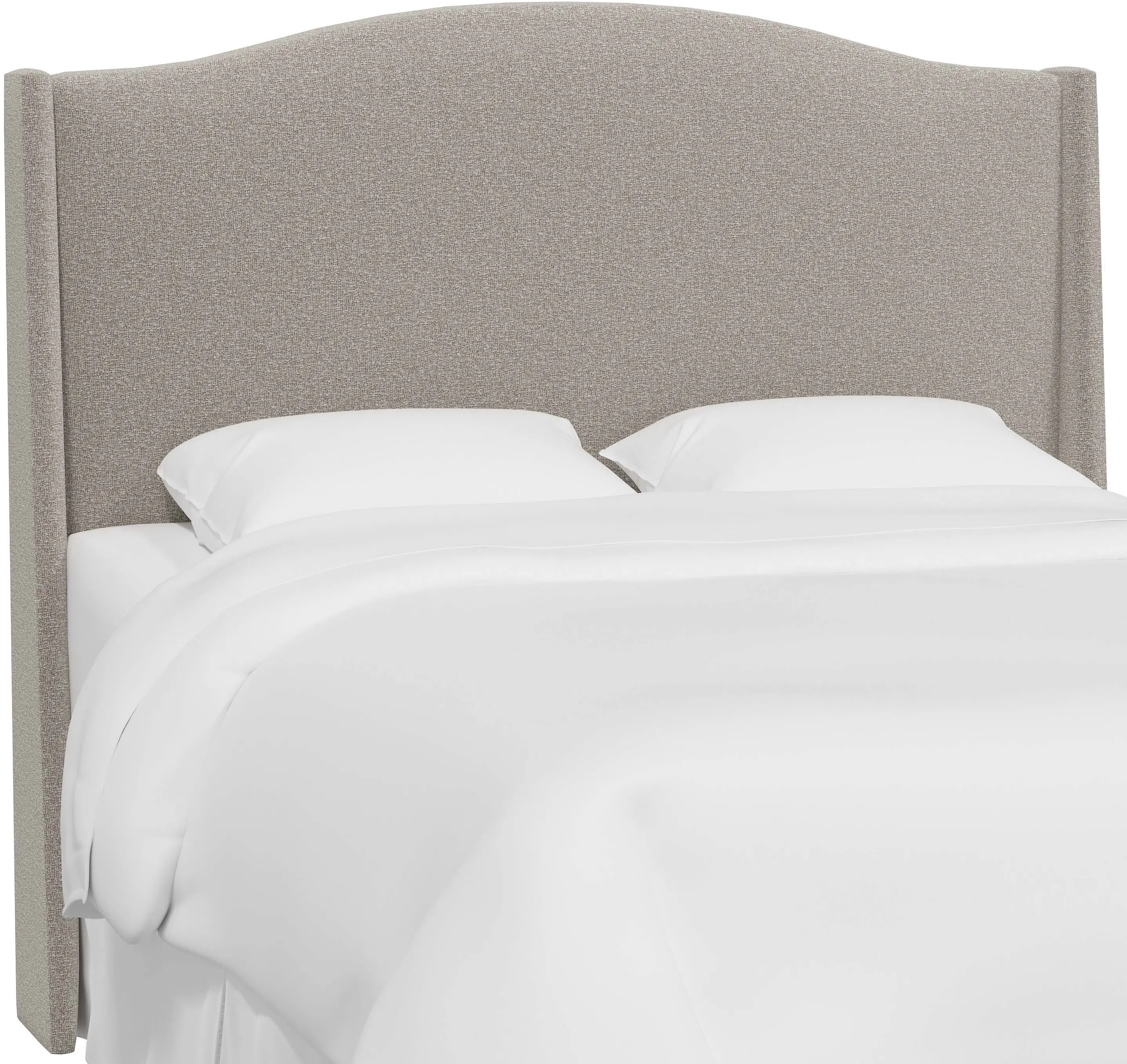 420TMLNELP Blake Elephant Gray Twin Wingback Headboard - Skyline Furniture-3