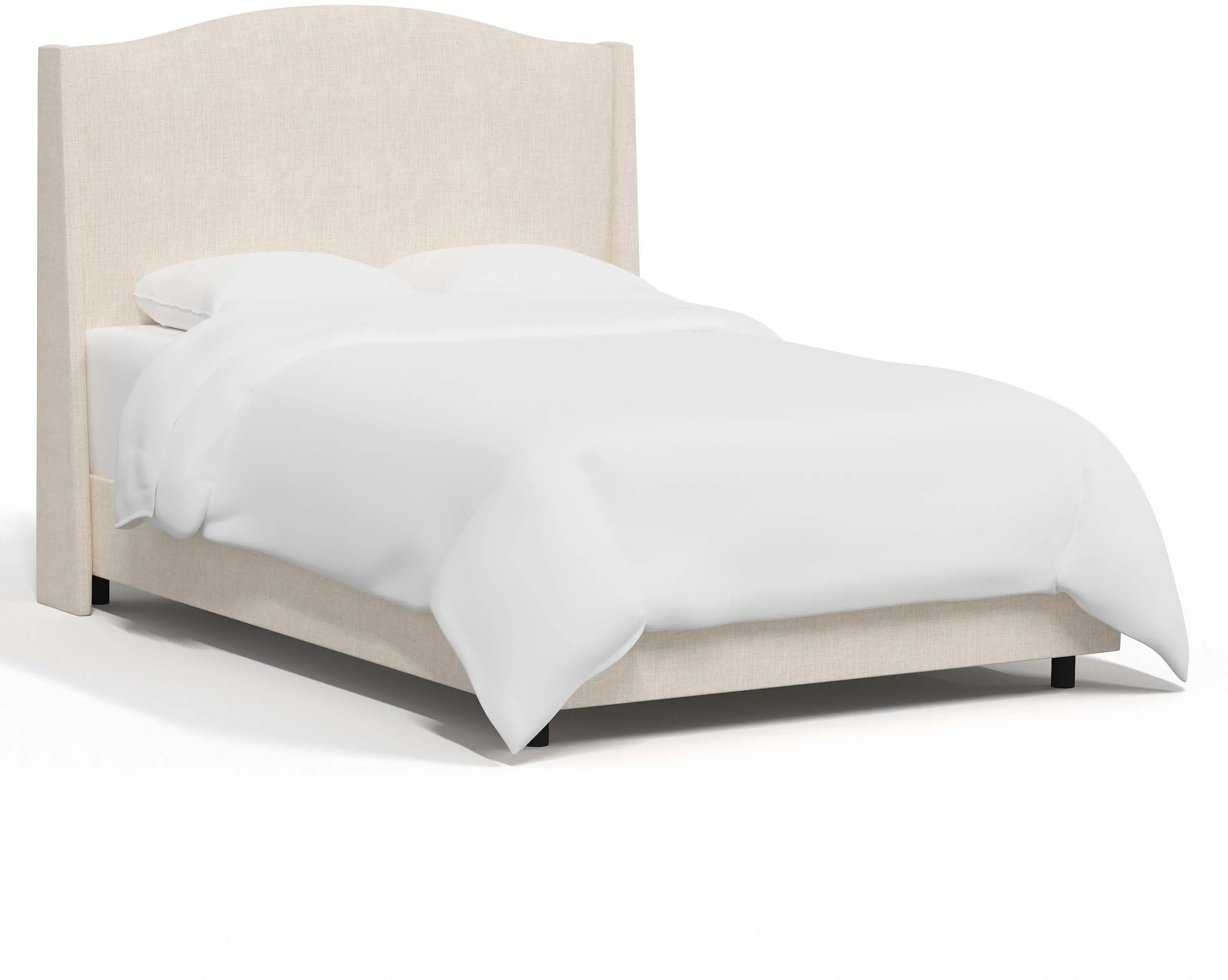 423BEDLNNTLC Blake Linen Talc King Wingback Bed - Skyline Furniture-2