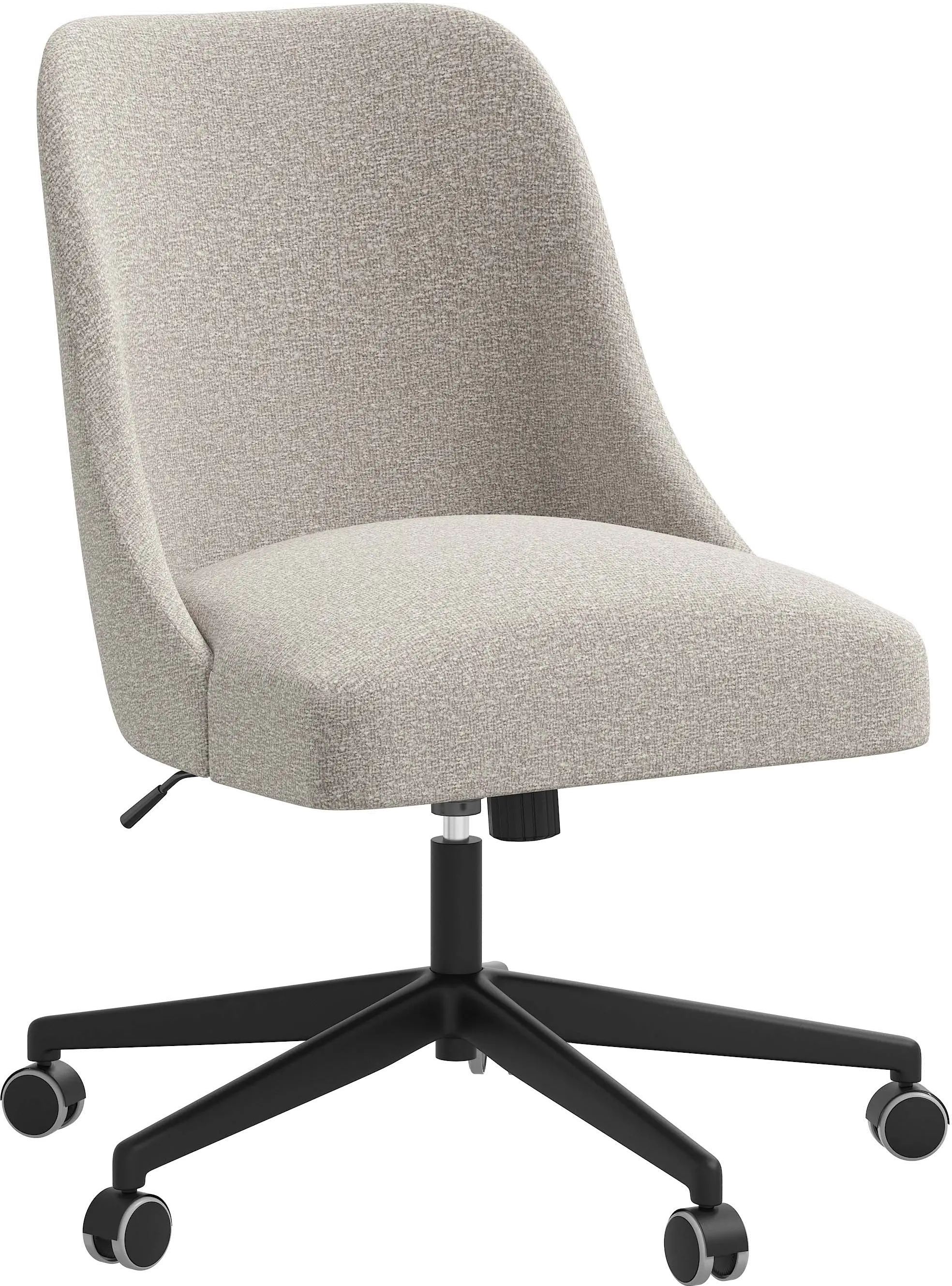 84-9MLNELP Spencer Elephant Gray Office Chair - Skyline Furniture-1