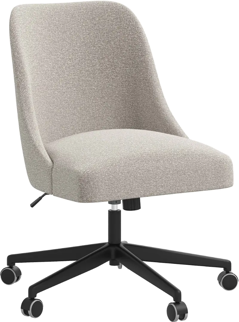 Spencer Elephant Gray Office Chair - Skyline Furniture