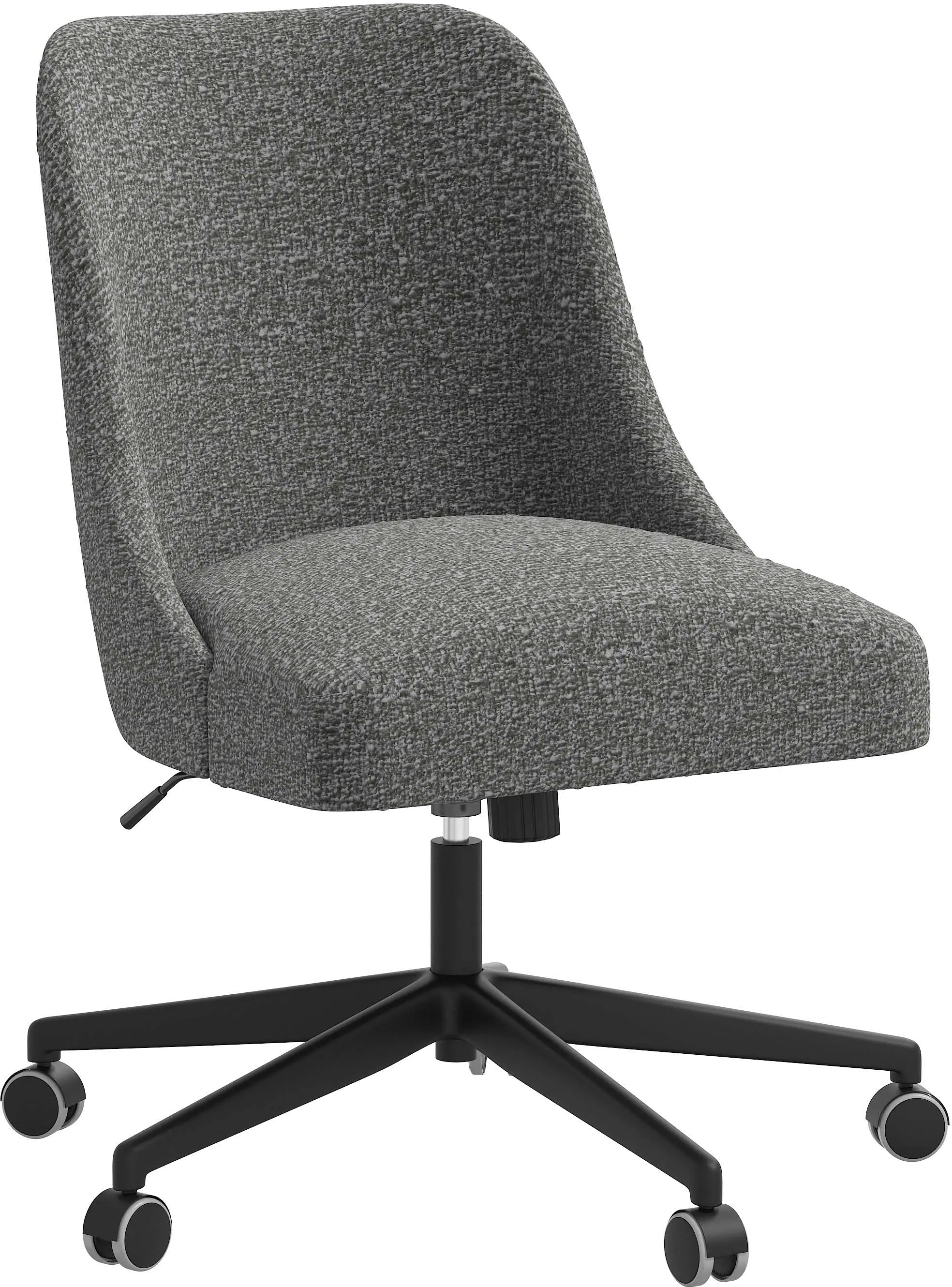 84-9MLNSMK Spencer Smoke Gray Office Chair - Skyline Furniture-1