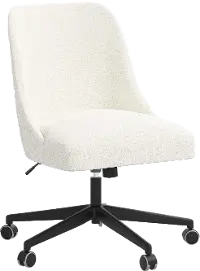 84-9MLNSNW Spencer Snow White Office Chair - Skyline Furniture