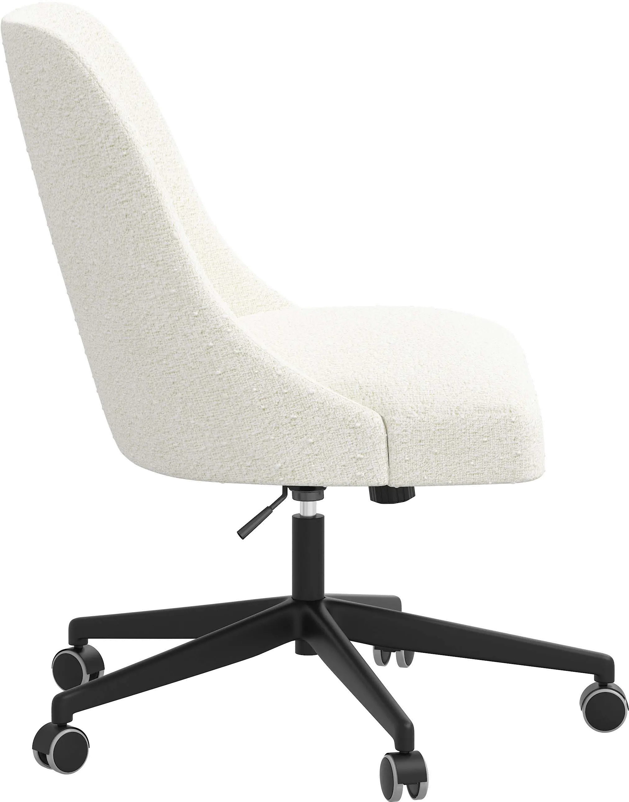 84-9MLNSNW Spencer Snow White Office Chair - Skyline Furniture-4