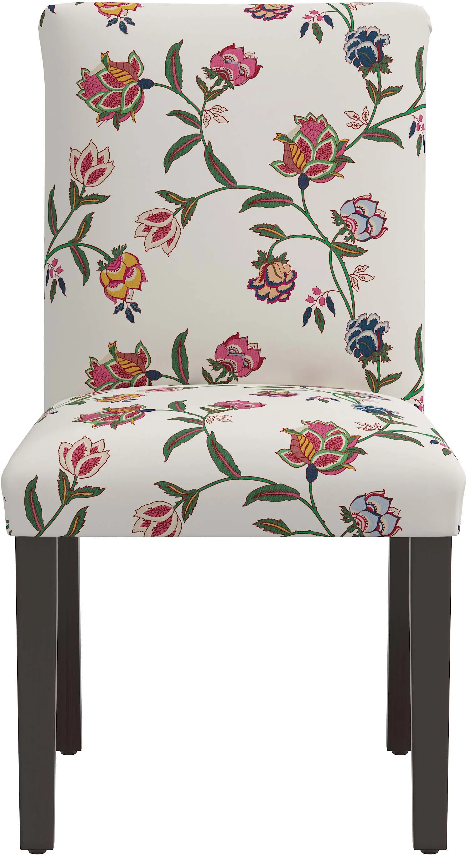63-6CHFLMLTOGA Drew Chintz Floral Dining Chair - Skyline Furniture-4