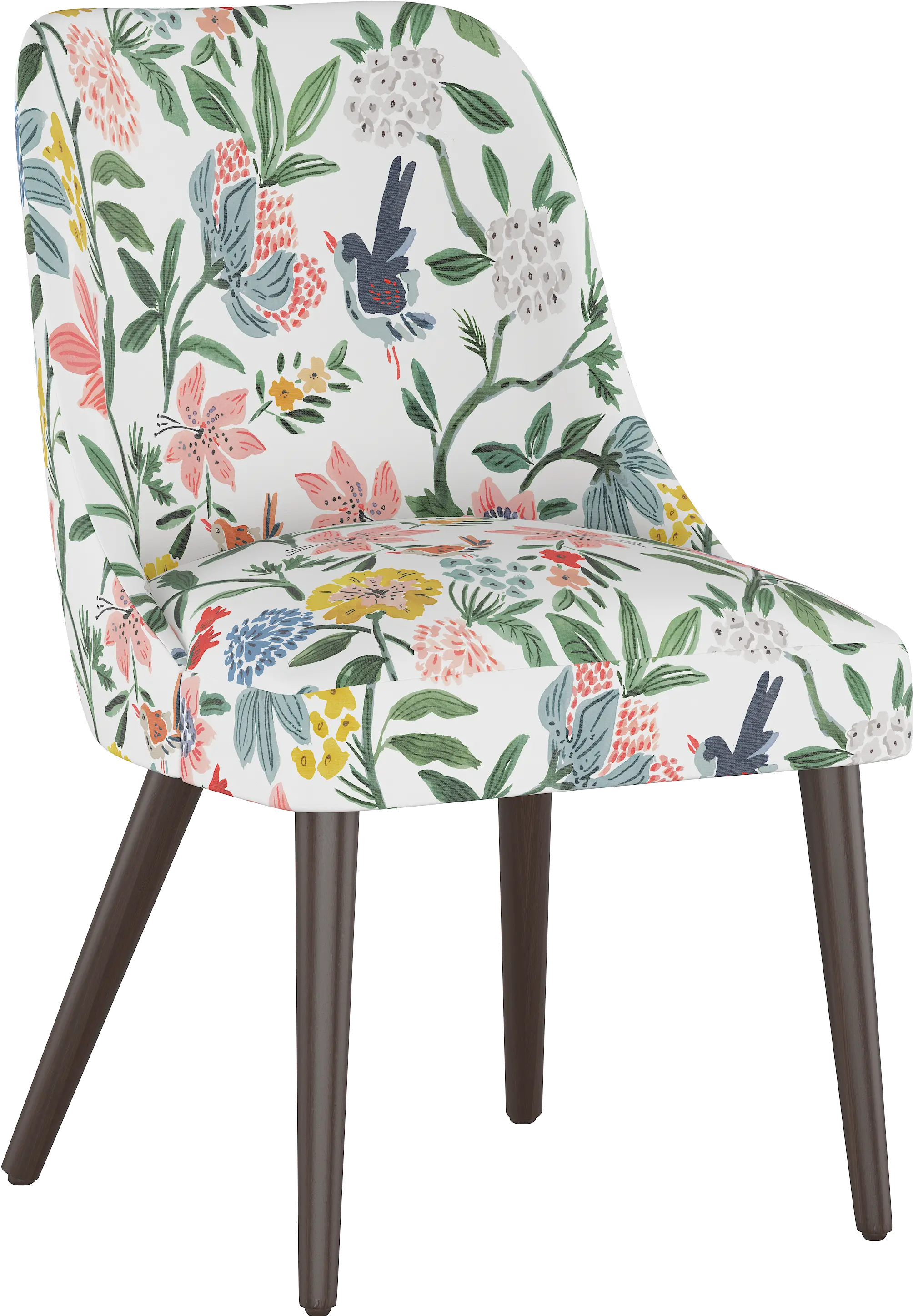84-6CRGRRSOGA Colton Garden Rose Dining Chair - Skyline Furniture-1