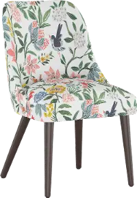 84-6CRGRRSOGA Colton Garden Rose Dining Chair - Skyline Furniture