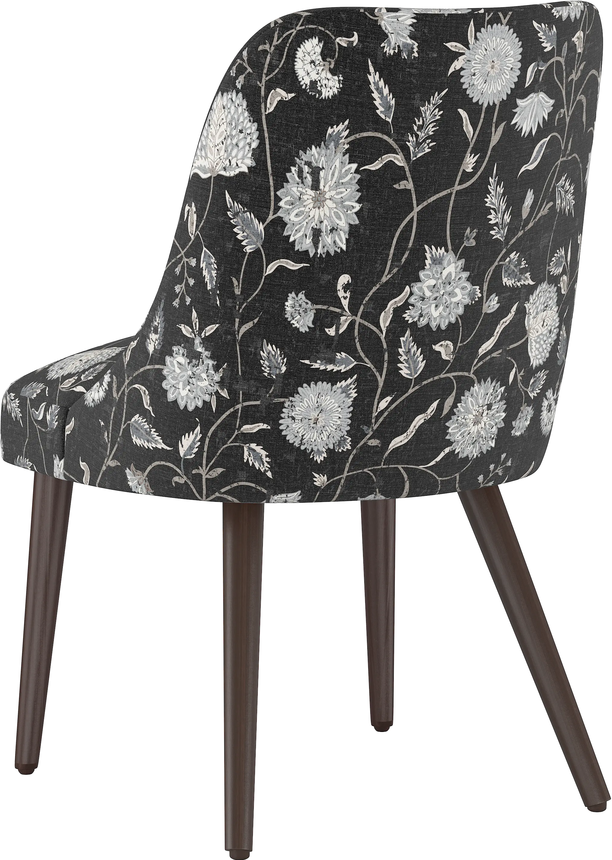84-6DHLBLCOGA Colton Dahlia Black Dining Chair - Skyline Furniture-4