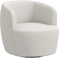 48-10VLVLGHGR Hunter Velvet Light Gray Swivel Chair - Skyline Furniture