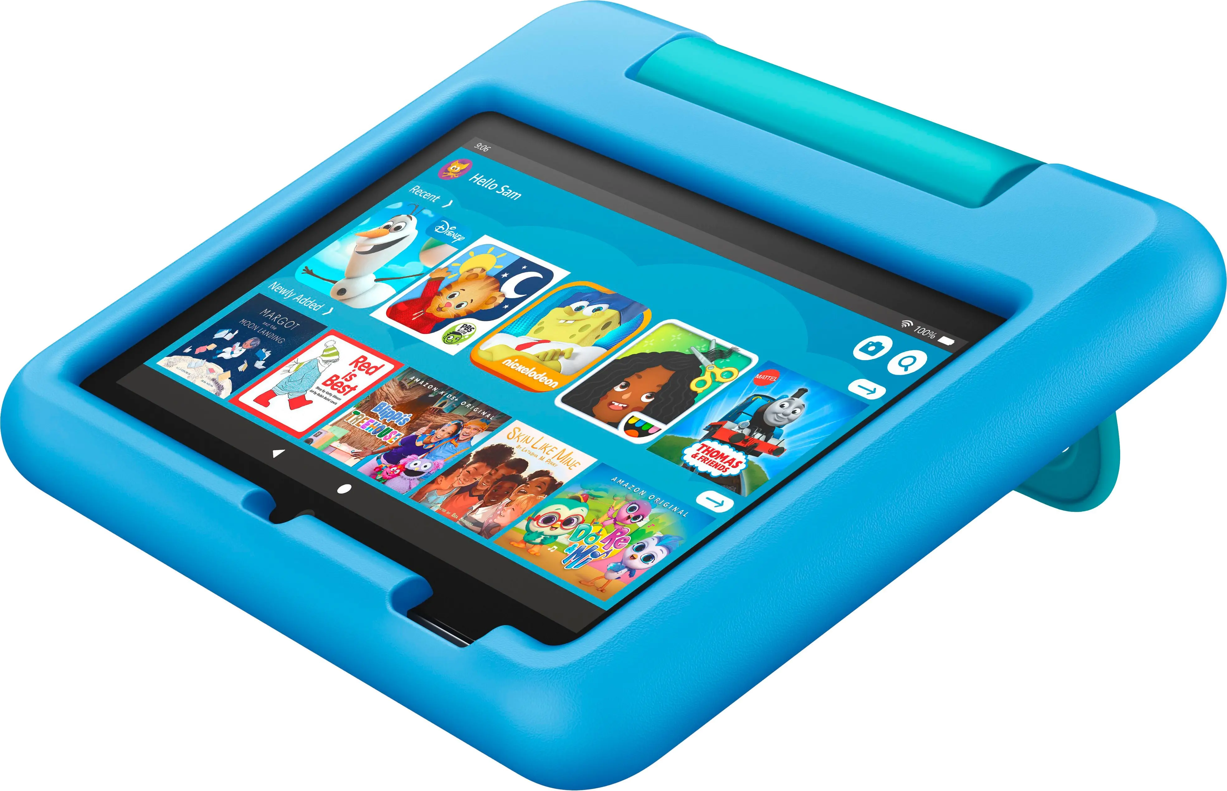B099HDR2Y6 Amazon Fire 7 Kids Tablet 16GB - Blue-1