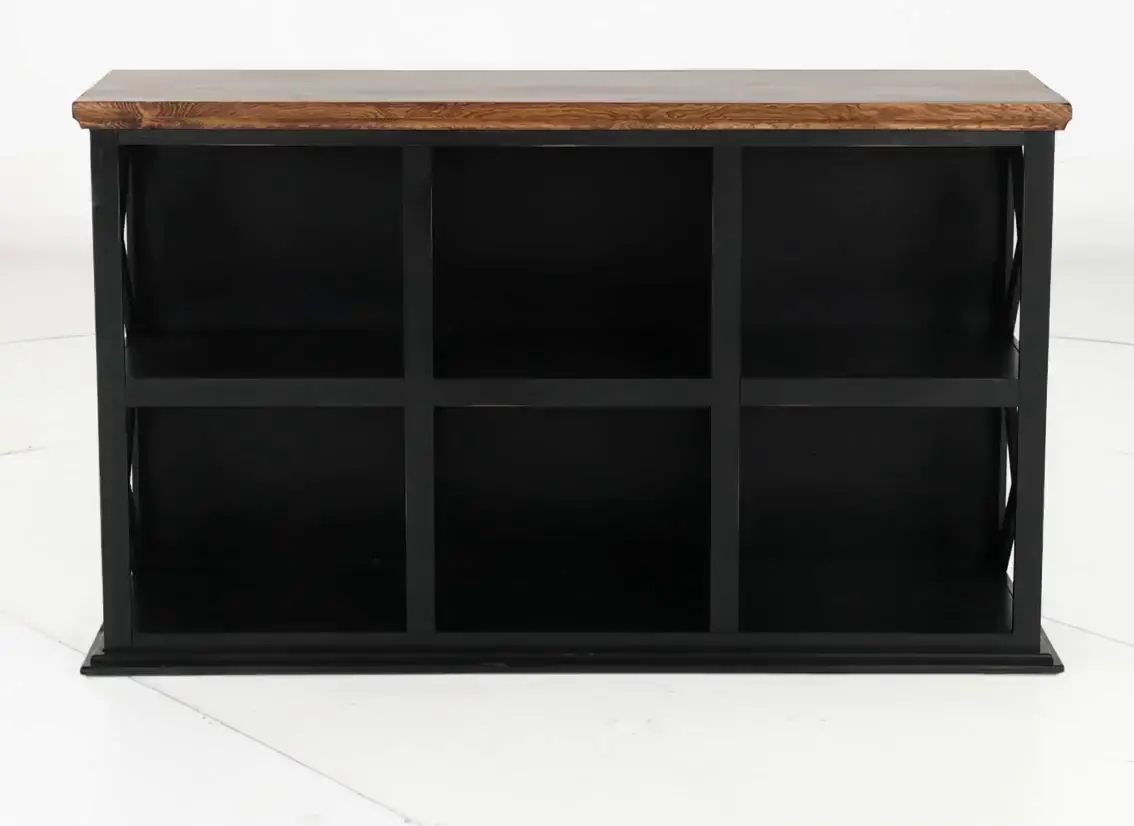 Qatar 54  Black TV Stand-5