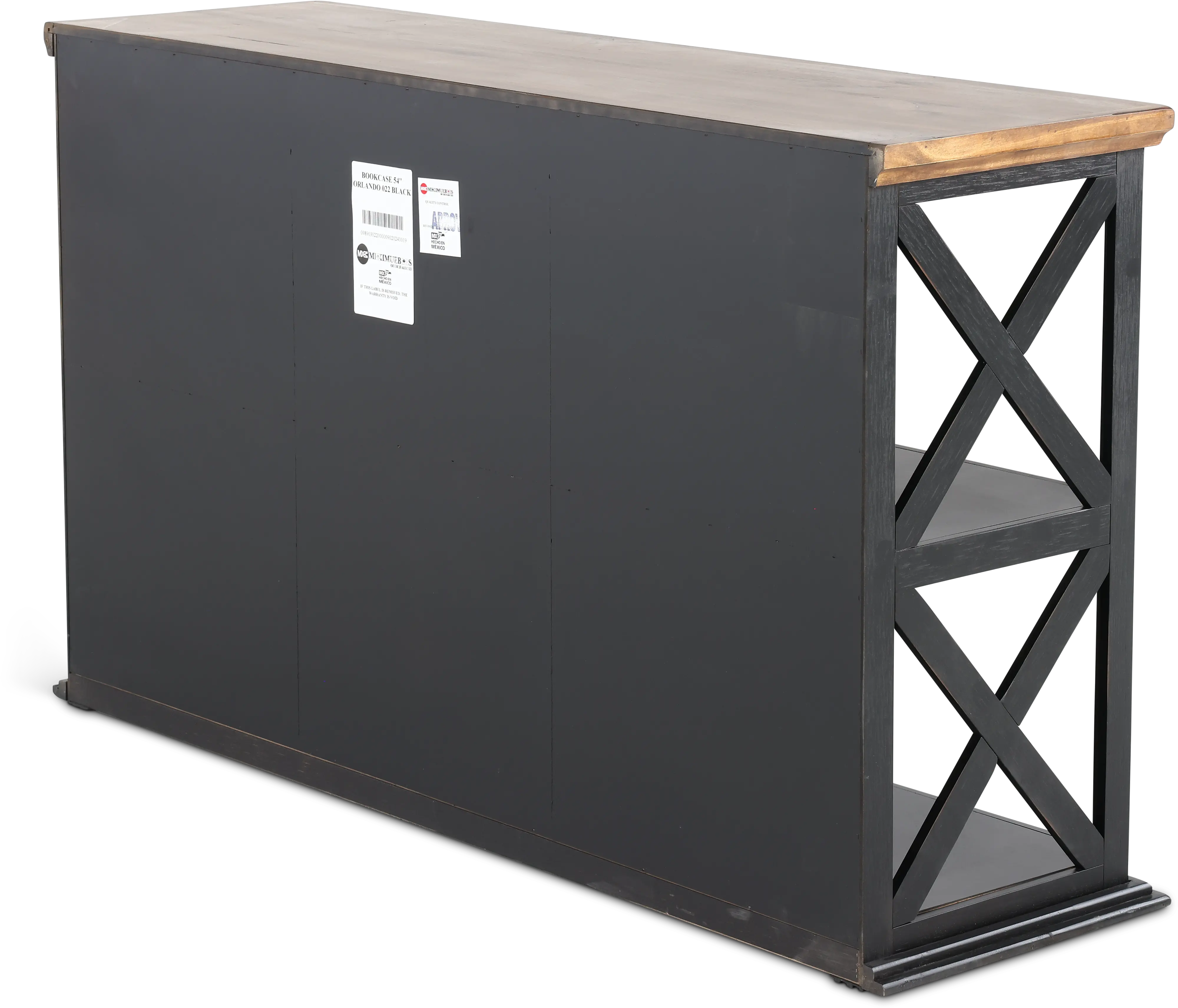 Qatar 54  Black TV Stand-7