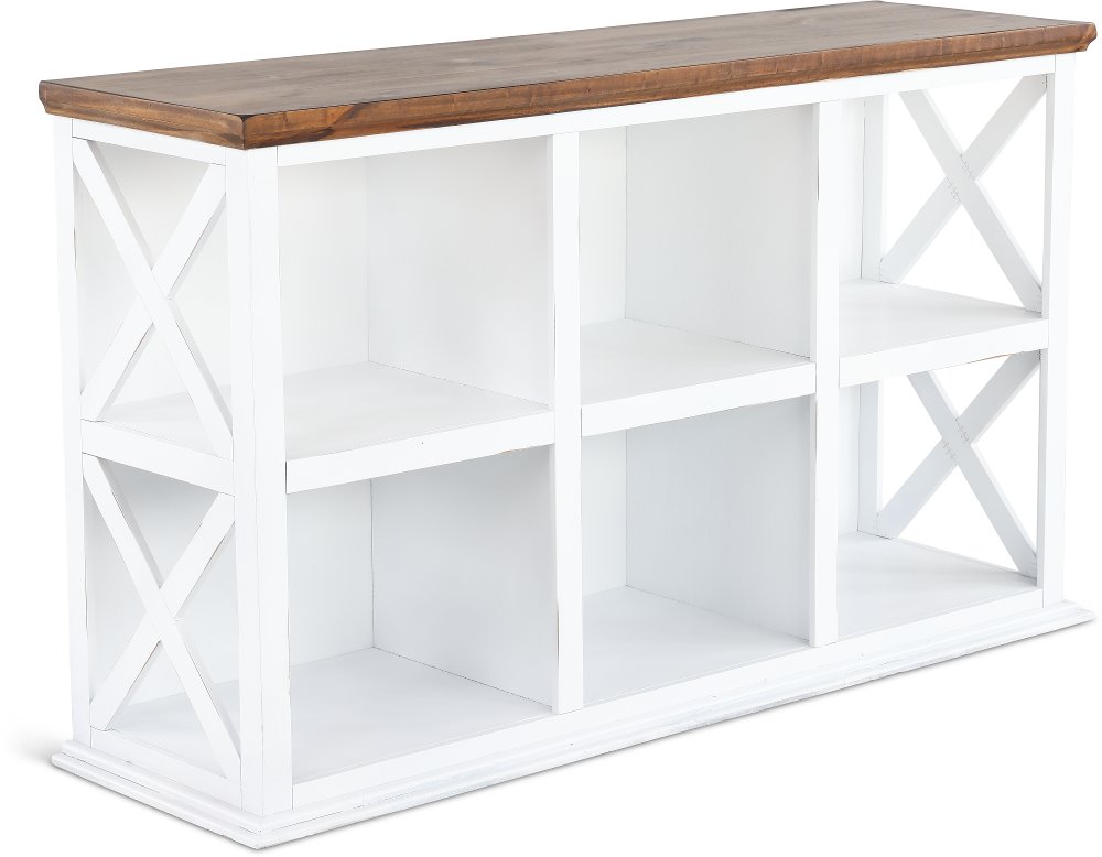 Qatar 54" White TV Stand