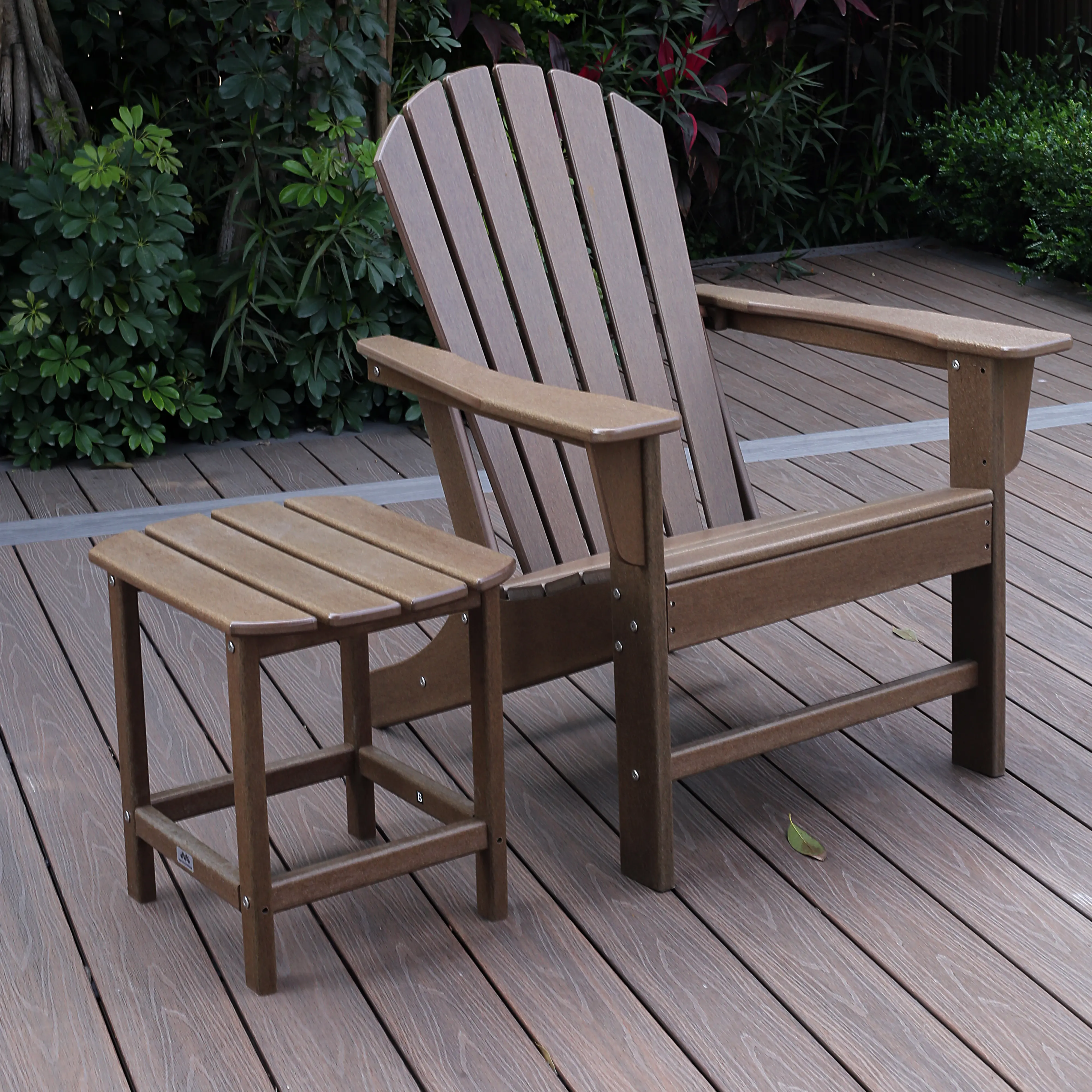 Atlantic Brown Adirondack Chair-2