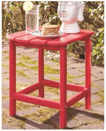 Atlantic Red Patio Side Table-2