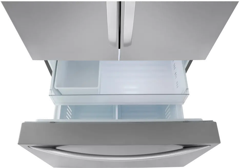 LRFLC2706S LG 27 cu ft French Door Refrigerator - Counter Depth Stainless Steel-11