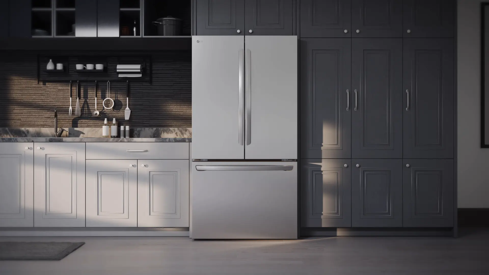 LRFLC2706S LG 27 cu ft French Door Refrigerator - Counter Depth Stainless Steel-17