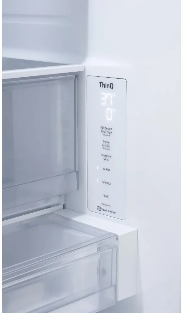 LRFLC2706S LG 27 cu ft French Door Refrigerator - Counter Depth Stainless Steel-7