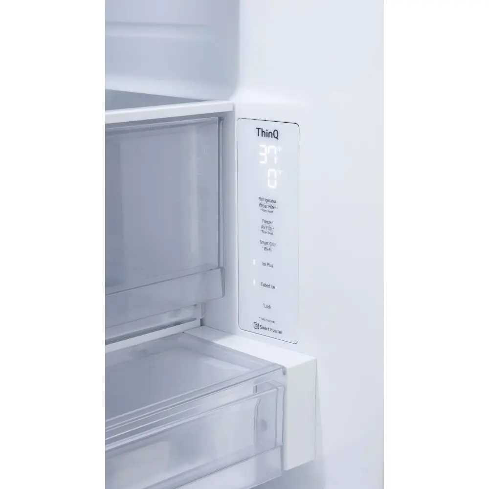 LRFLC2706S LG 27 cu ft French Door Refrigerator - Counter Depth Stainless Steel-7