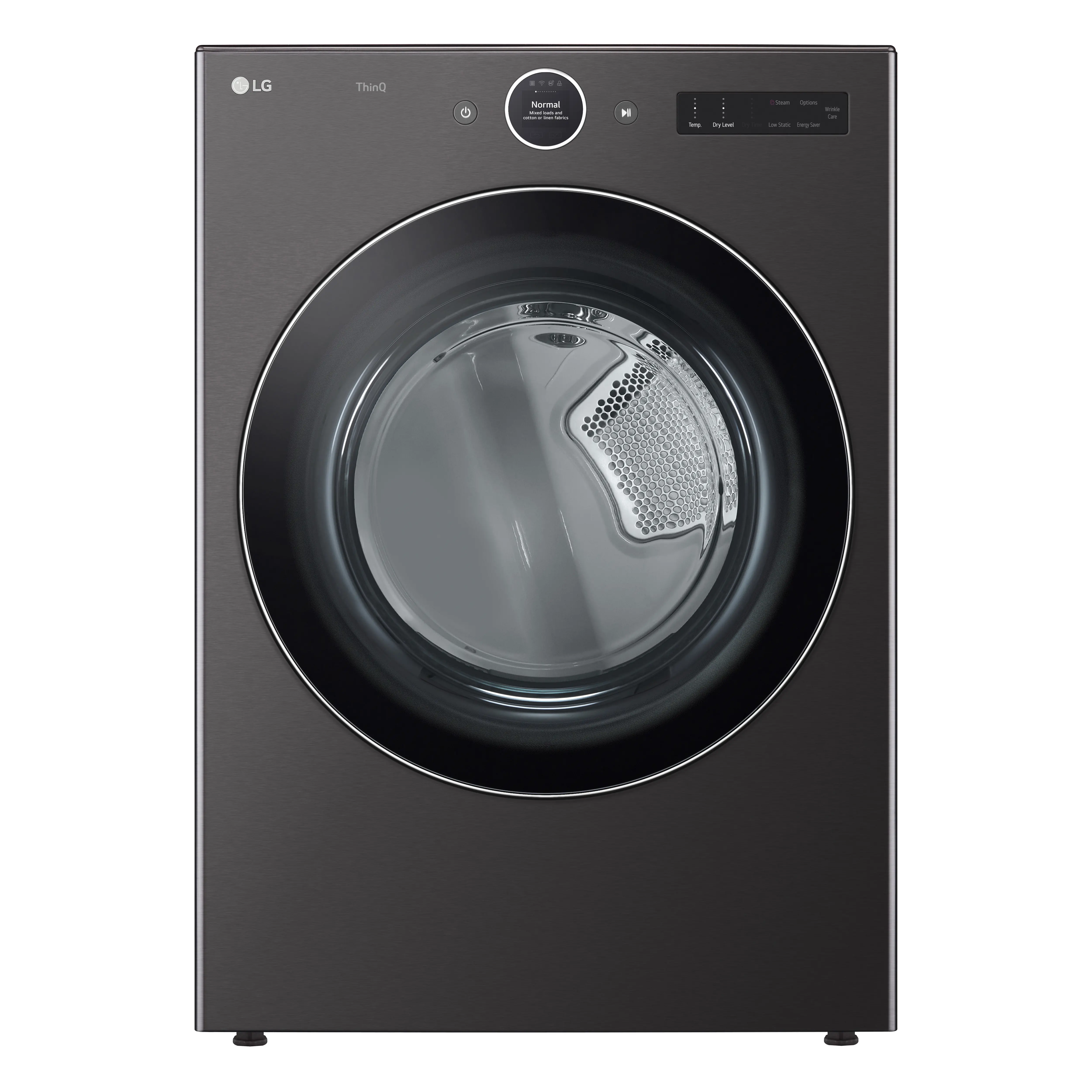 DLEX6700B LG 7.4 cu ft Electric Dryer - Black Steel 6700B-1