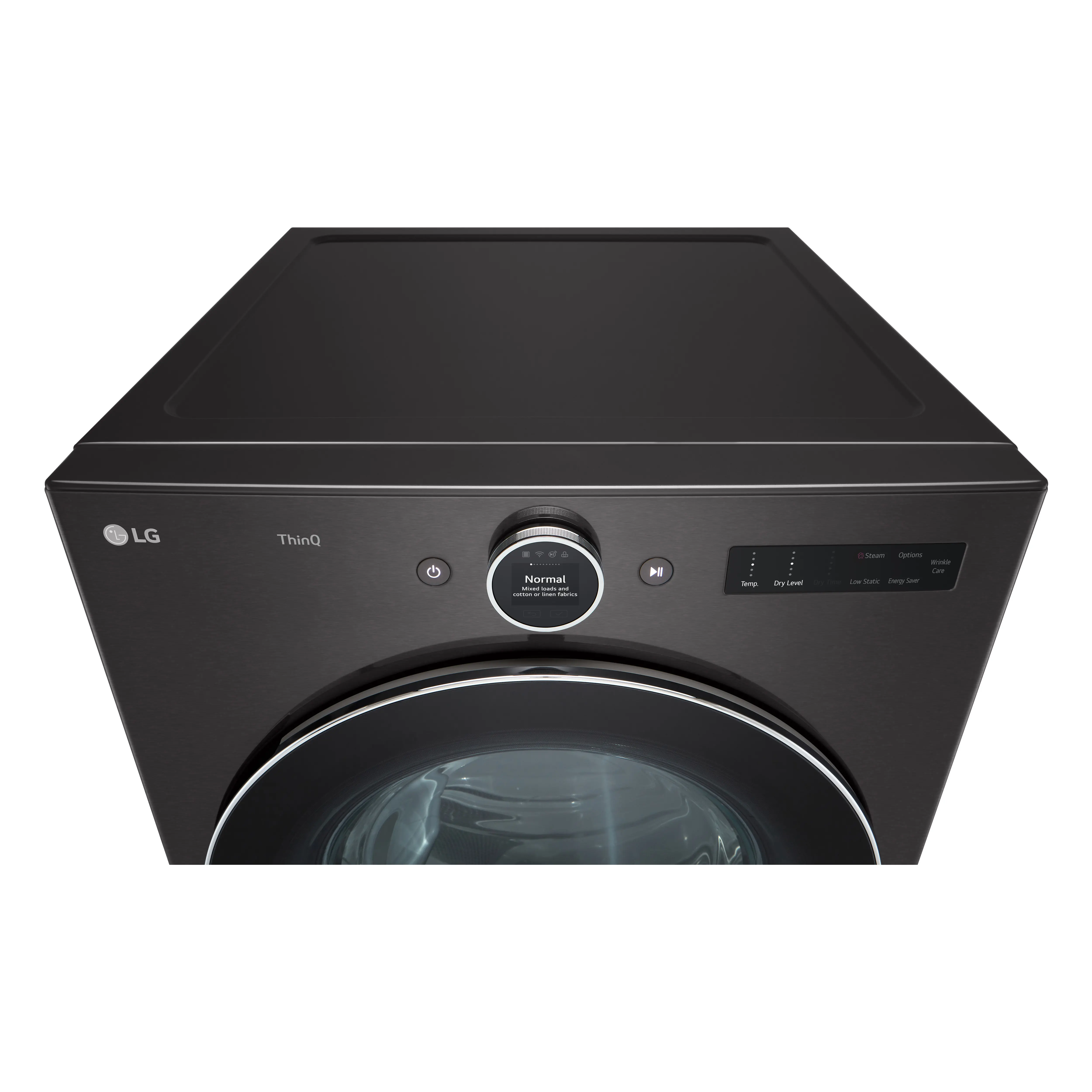 DLEX6700B LG 7.4 cu ft Electric Dryer - Black Steel 6700B-5