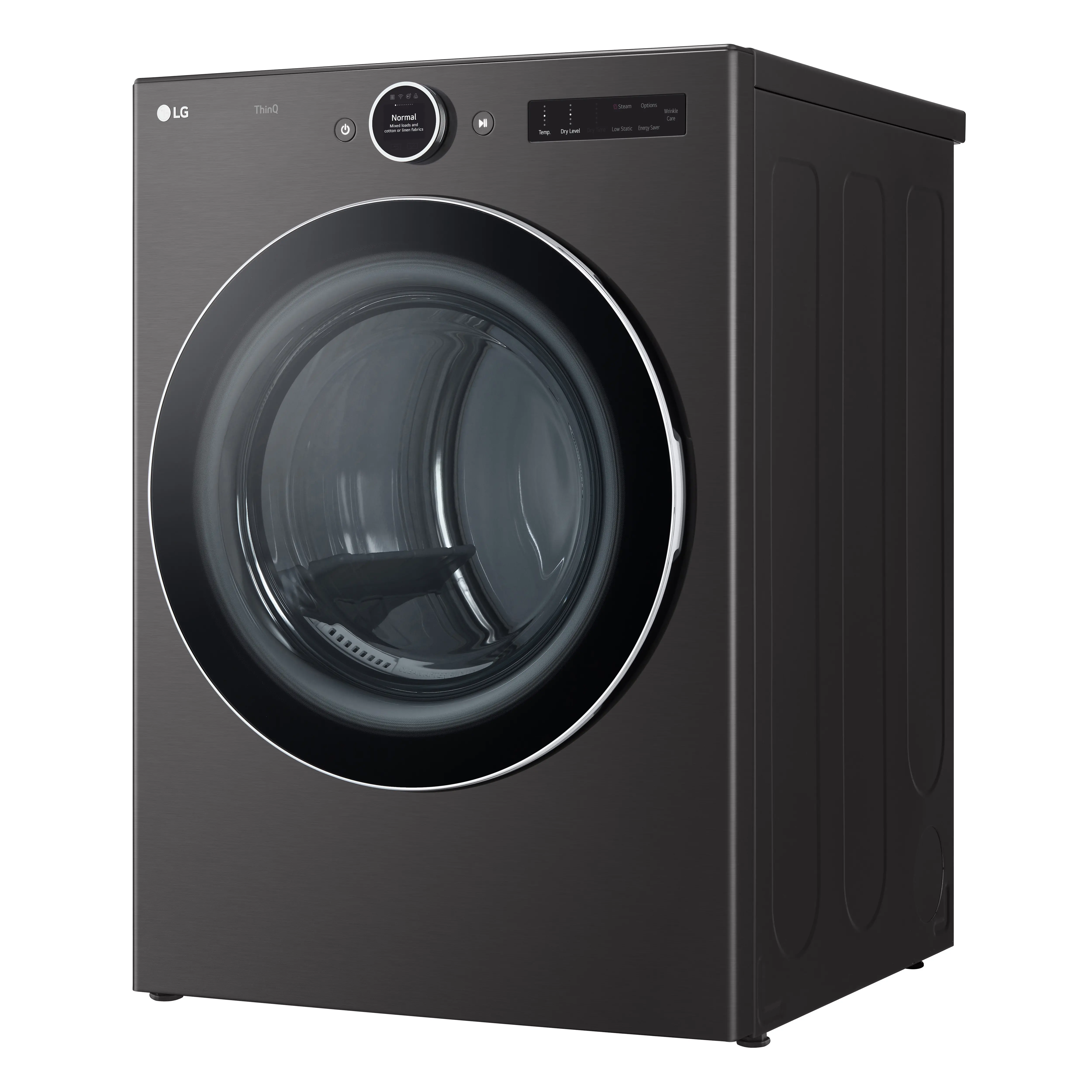 DLEX6700B LG 7.4 cu ft Electric Dryer - Black Steel 6700B-6