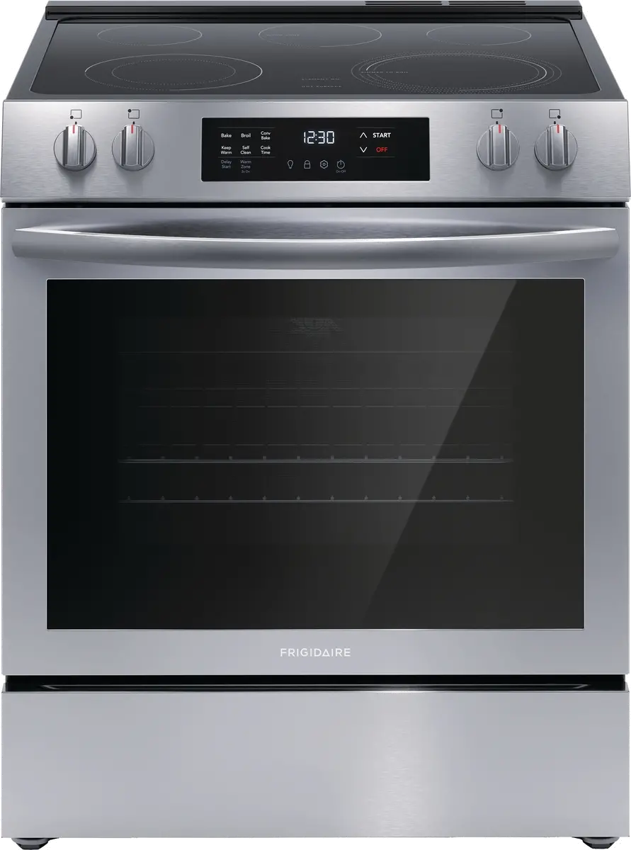 FCFE3083AS Frigidaire 5 cu ft Electric Range - Stainless Steel-1