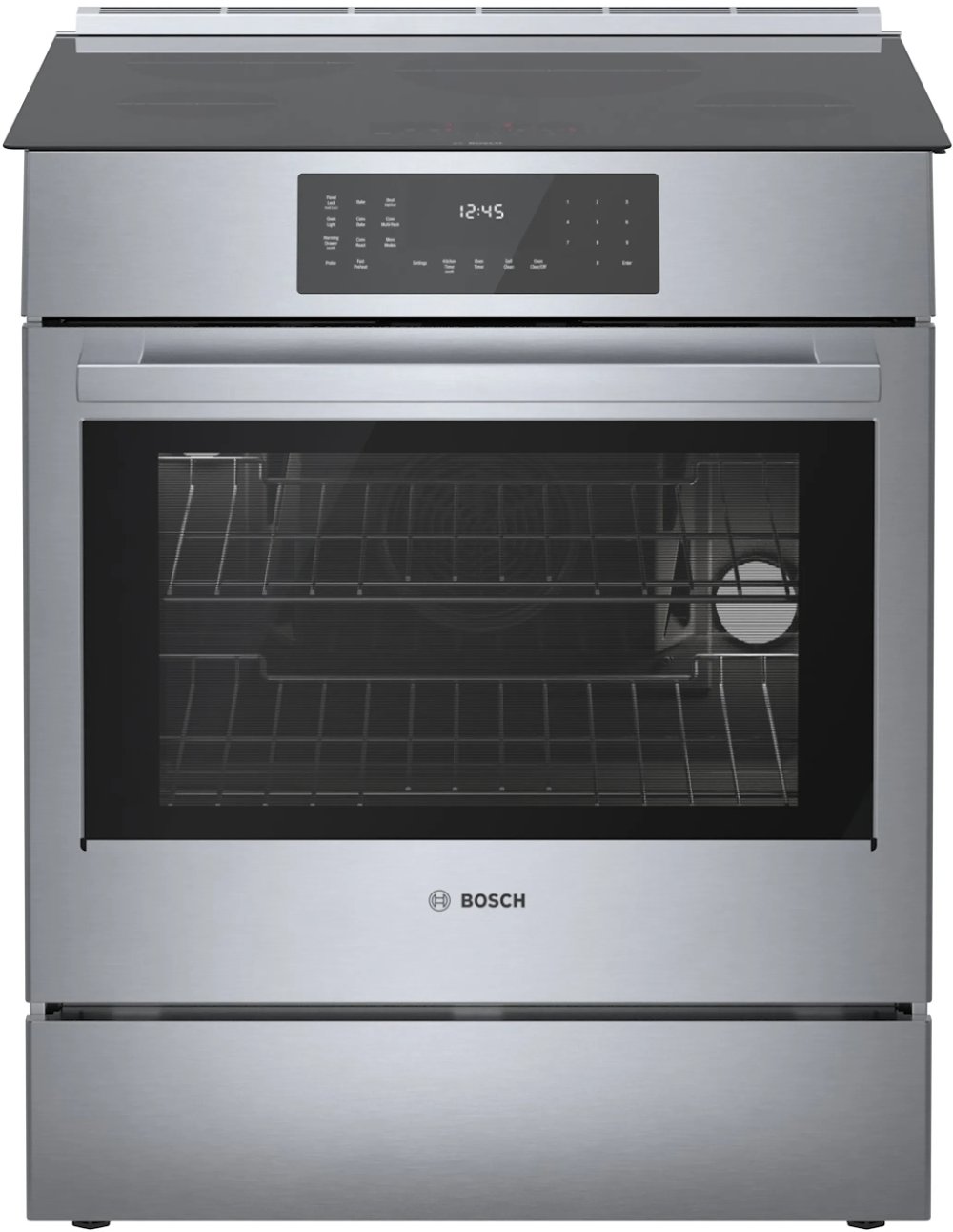 Bosch 800 Series 4.6 cu ft Induction Range - Stainless Steel