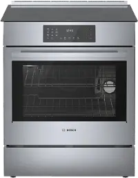 HII8057U Bosch 800 Series 4.6 cu ft Induction Range - Stainless Steel