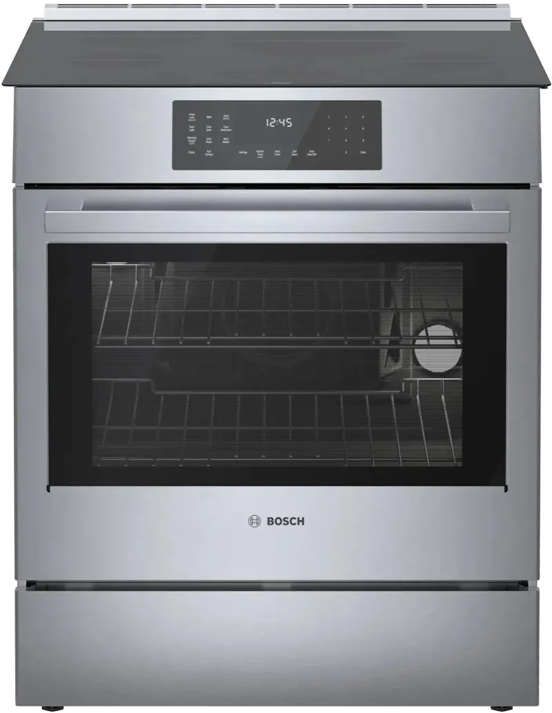 Bosch 800 Series 4.6 cu ft Induction Range - Stainless Steel