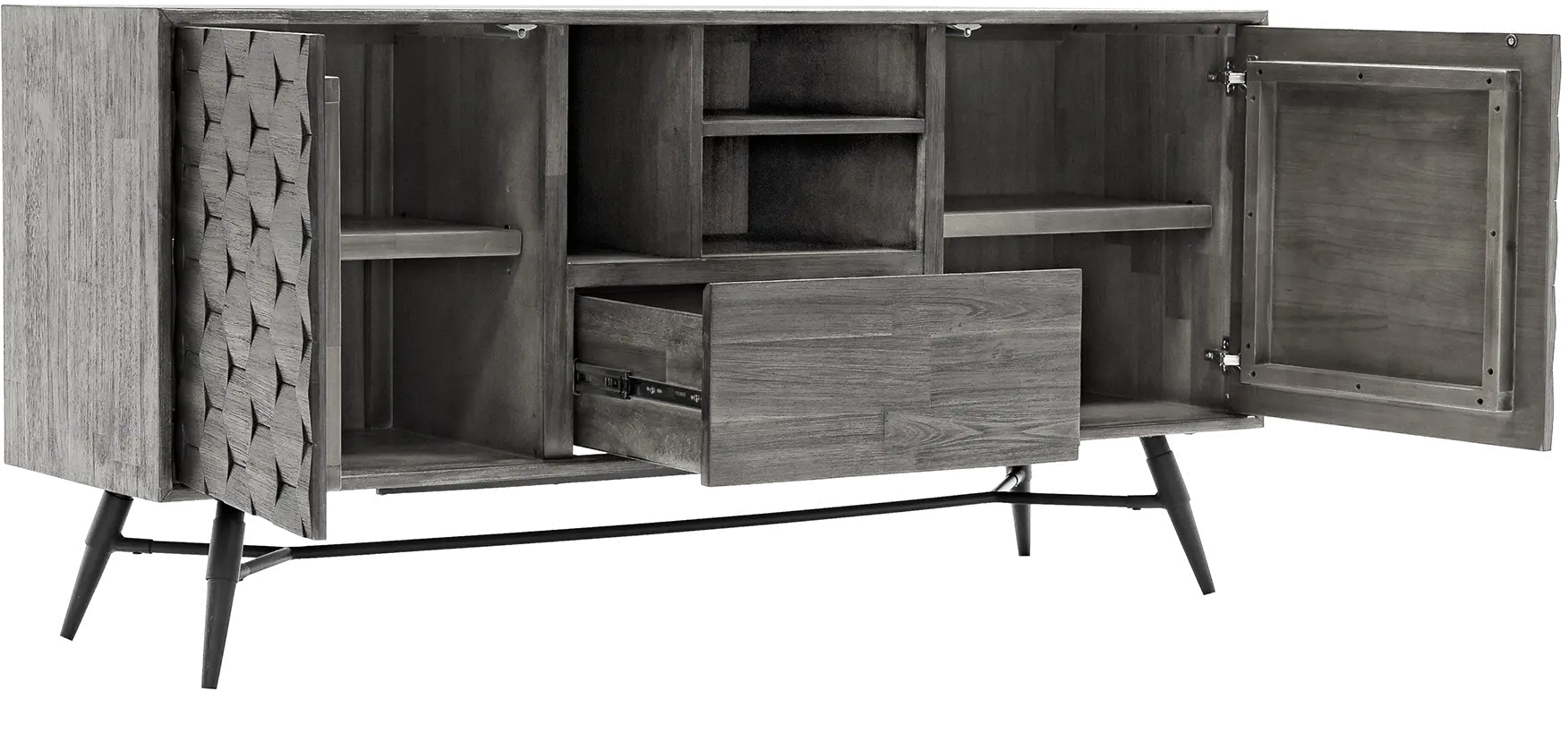 LCMKBUTG Makena Gray Dining Room Sideboard-4