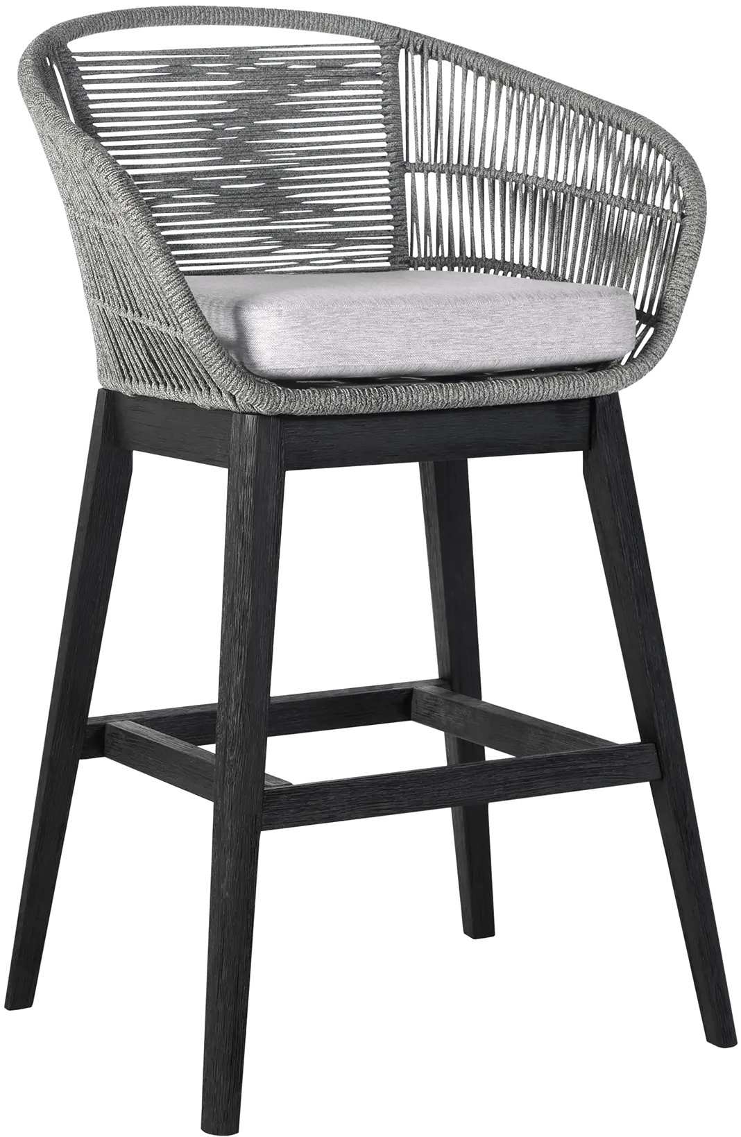 LCTFBAGRBL30 Tutti Frutti Black Outdoor Bar Stool-1
