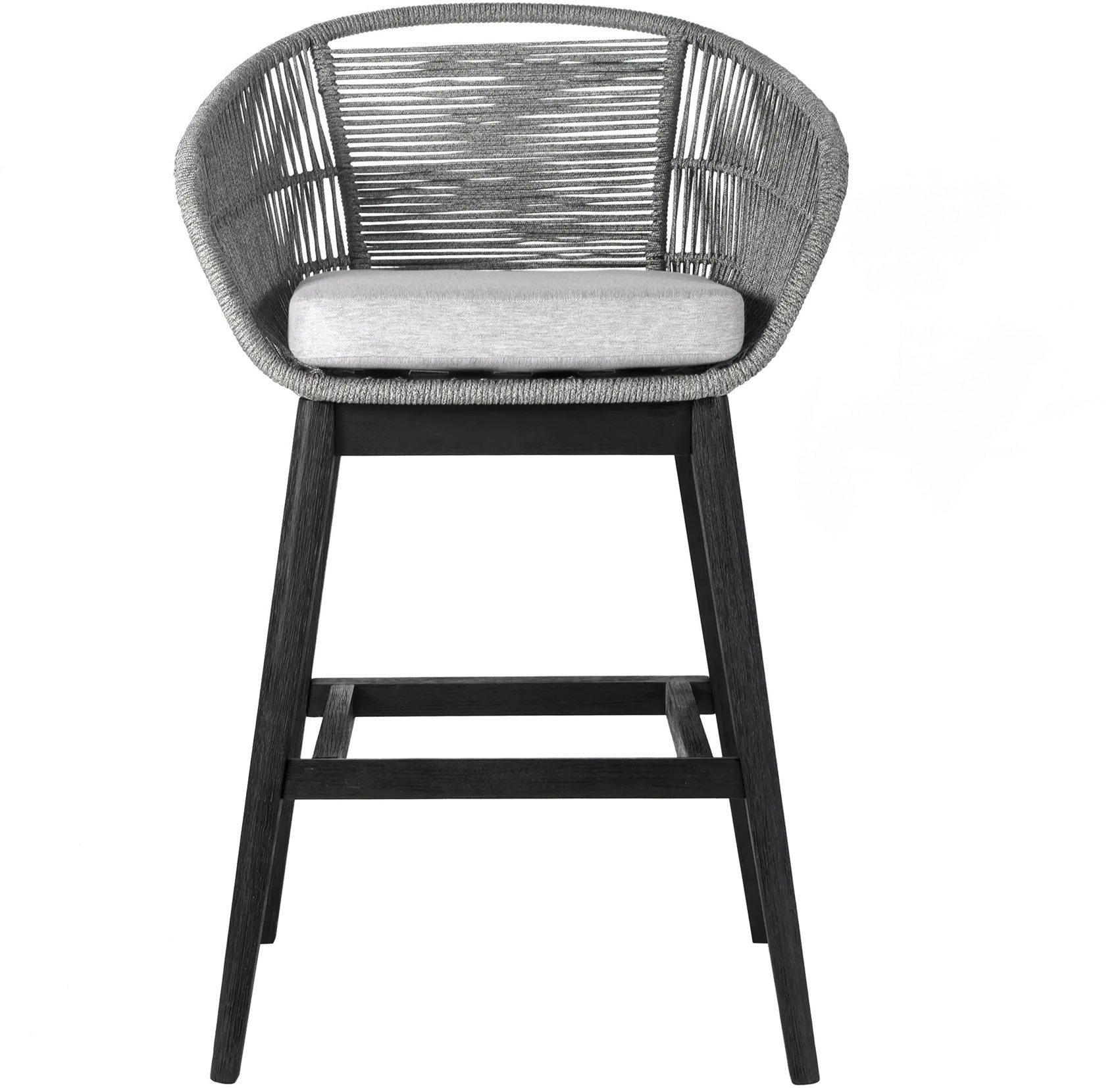 LCTFBAGRBL30 Tutti Frutti Black Outdoor Bar Stool-3