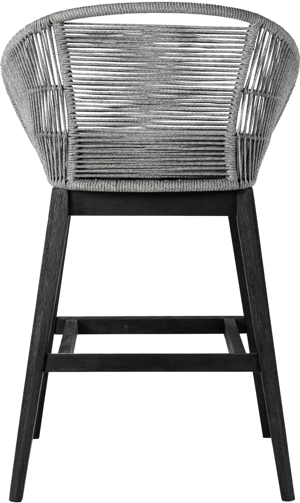 LCTFBAGRBL30 Tutti Frutti Black Outdoor Bar Stool-5
