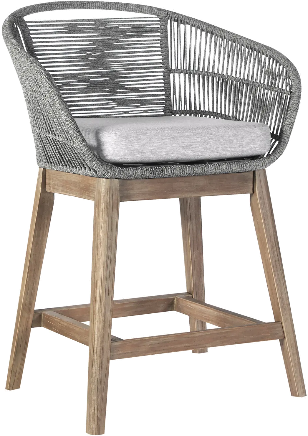 LCTFBAGRTK26 Tutti Frutti Natural Outdoor Counter Height Stool-1