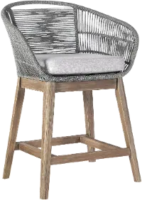 LCTFBAGRTK26 Tutti Frutti Natural Outdoor Counter Height Stool