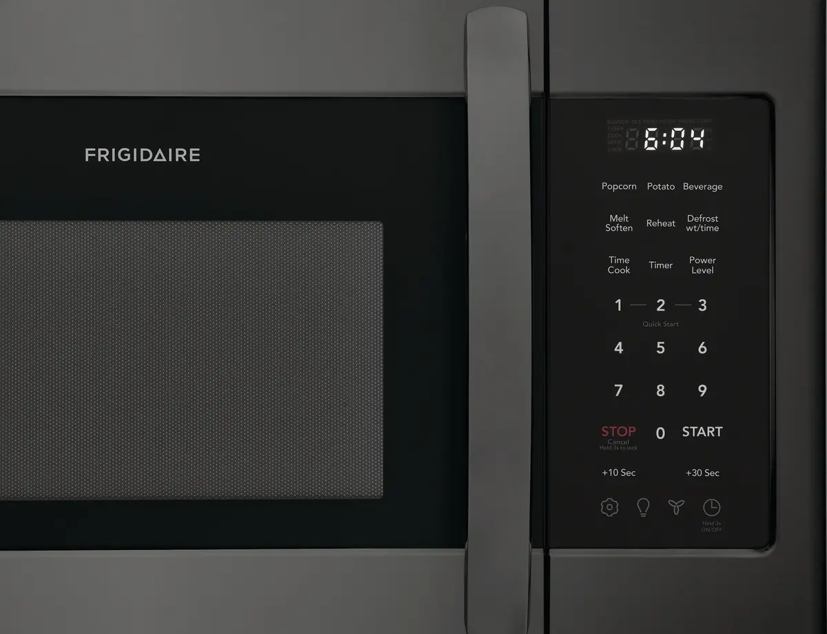 FMOS1846BD Frigidaire 1.8 cu ft Over the Range Microwave - Black Stainless Steel-2