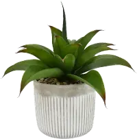 Faux Grass Plant in Planter