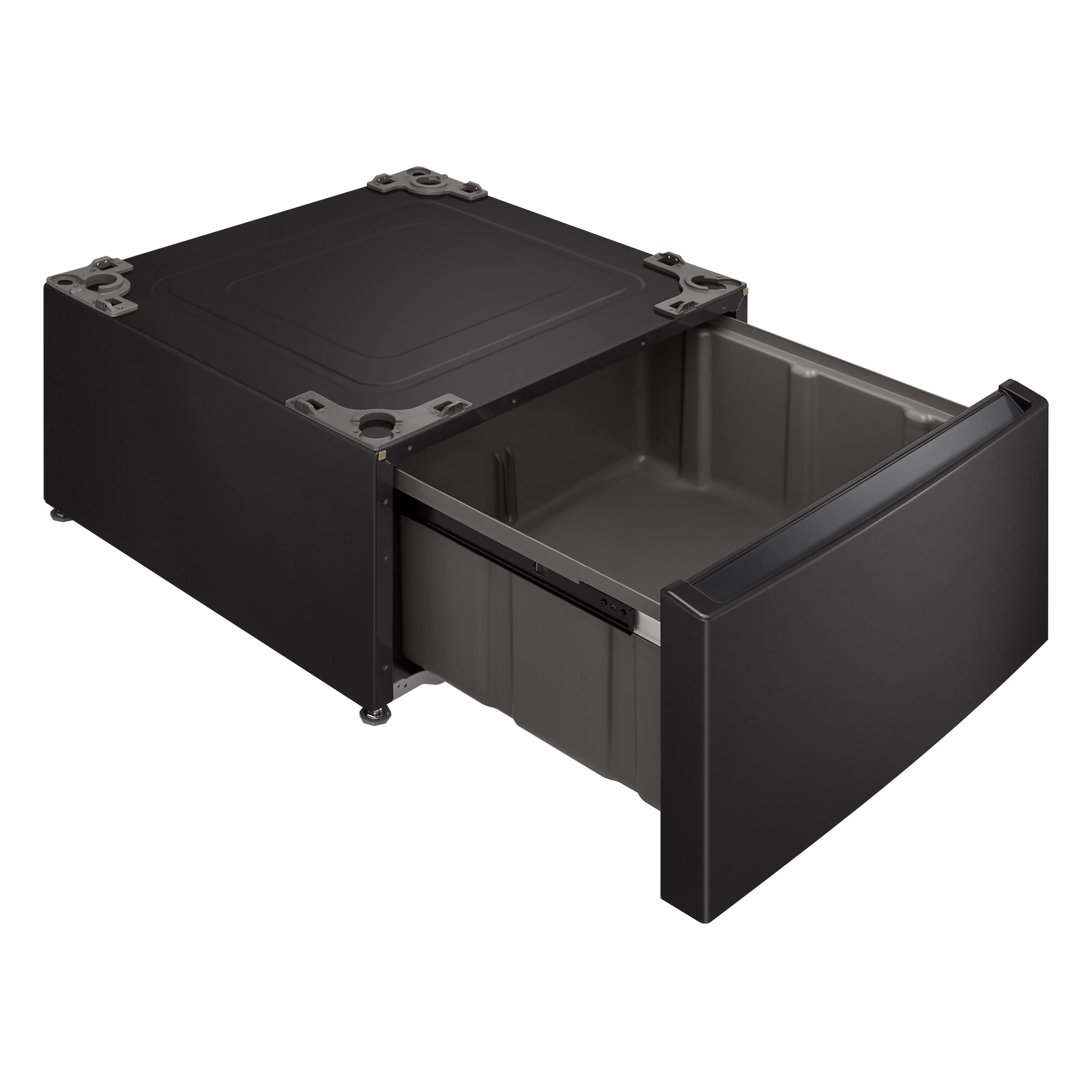 WDP6B LG 27 Inch Laundry Pedestal - Black Steel-4