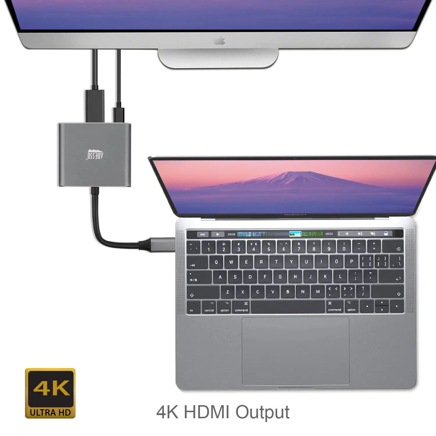 AUH-4010 Adesso 3-In-1 USB-C Docking Station-8