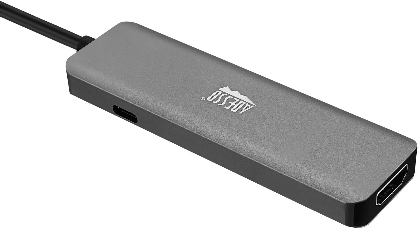 AUH-4020 Adesso 6-In-1 USB-C Multiport Docking Station-3