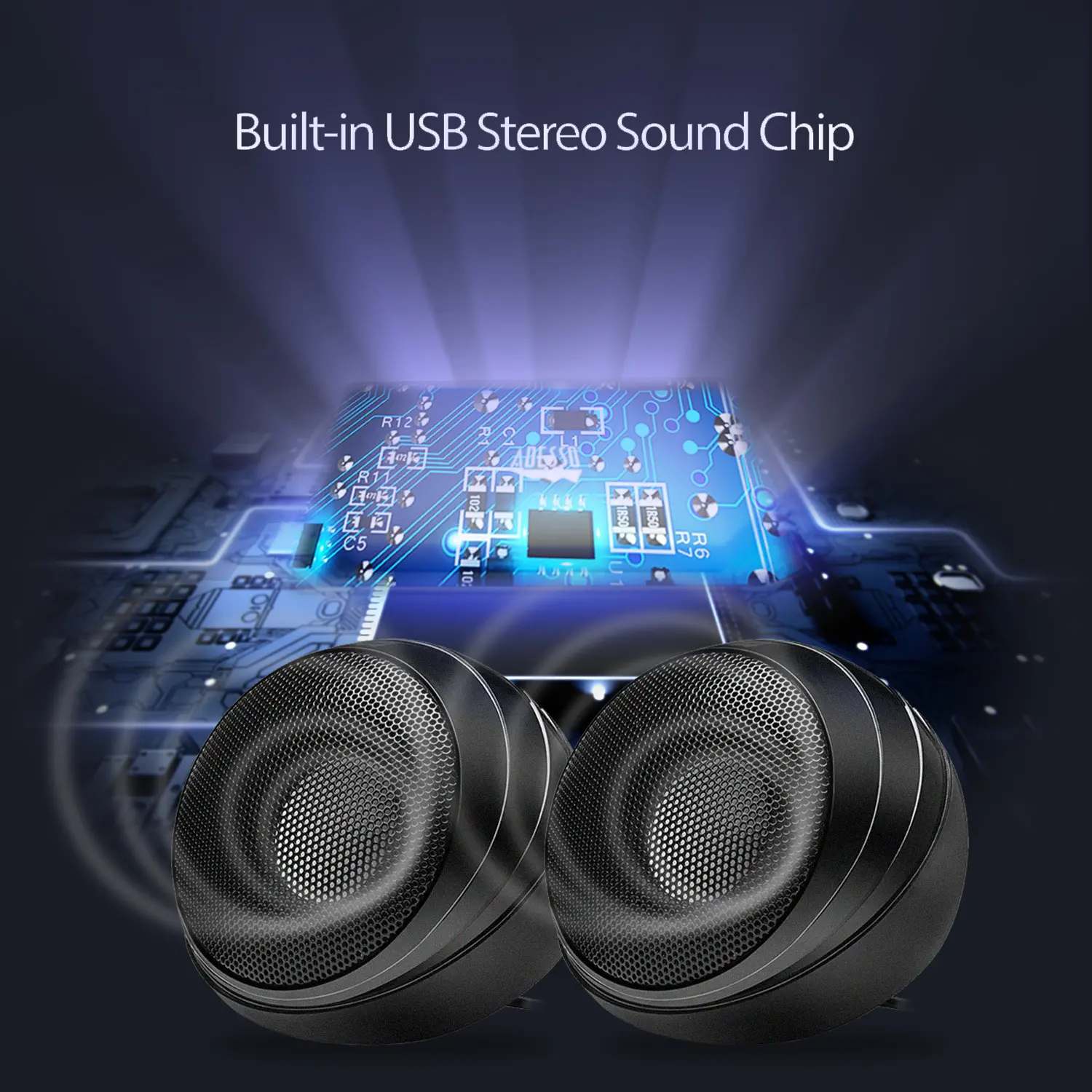 XTREAM-S4 Adesso Xtream S4 USB Powered Desktop Speakers-8
