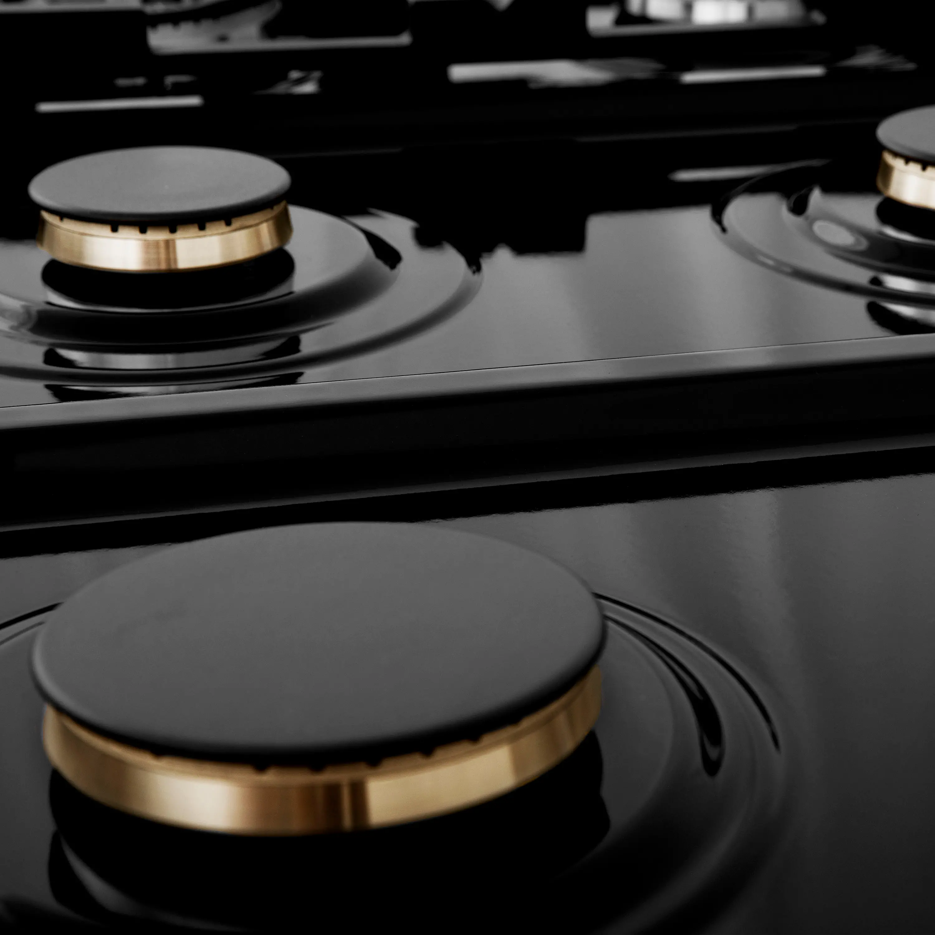 RT-BR-36 ZLINE Gas Rangetop - Stainless Steel, Brass 36 Inch-2