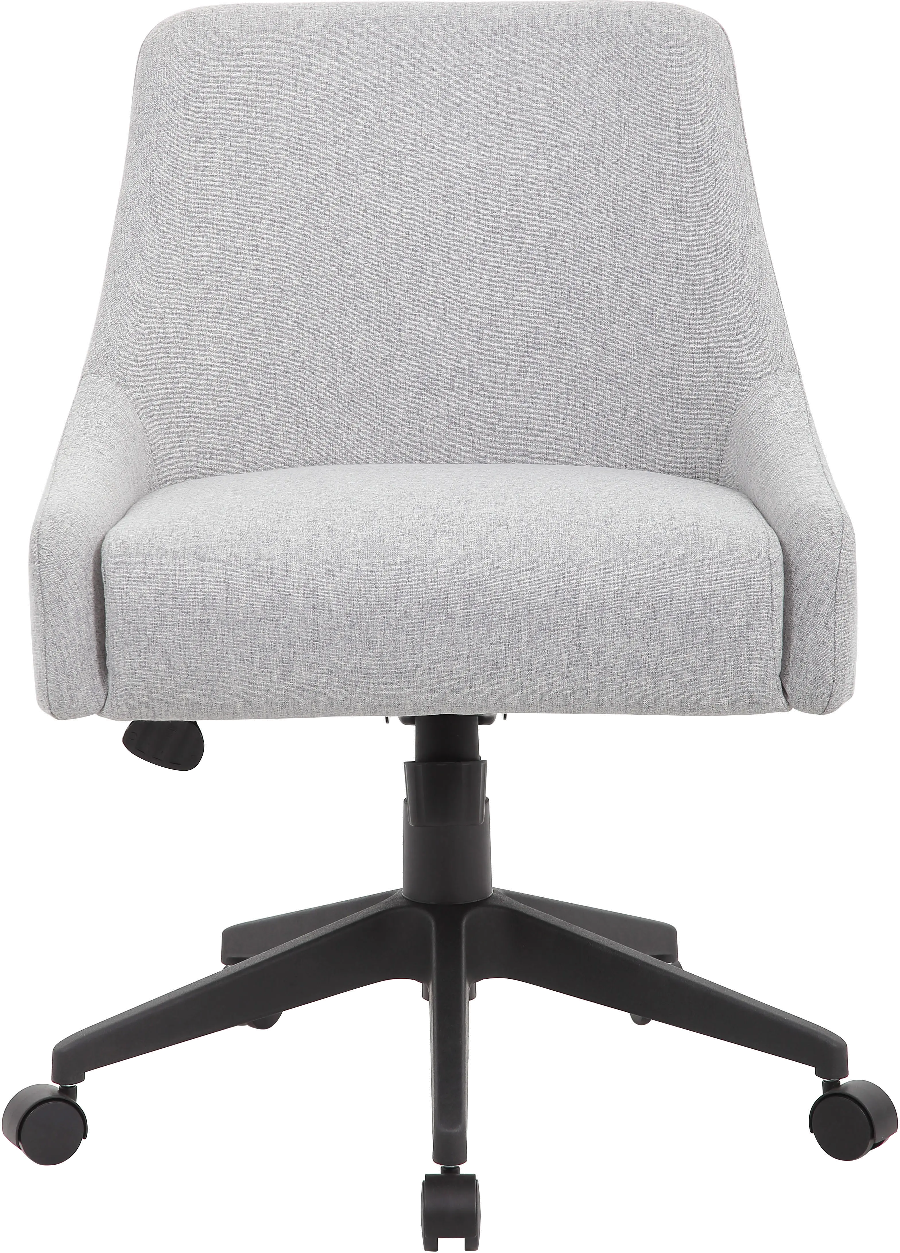 Boyle Gray Swiveling Guest Chair-1