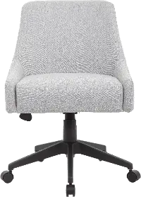 Boyle Gray Swiveling Guest Chair