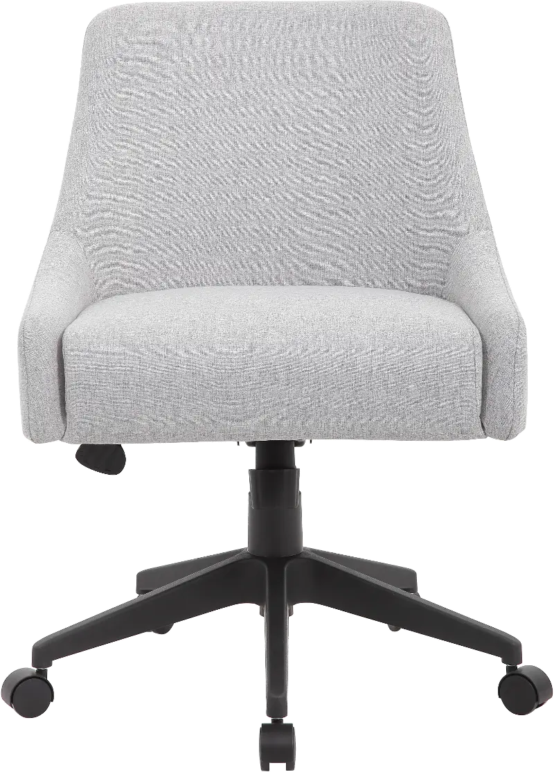 Boyle Gray Swiveling Guest Chair