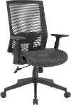 Boss Black Mesh Office Chair