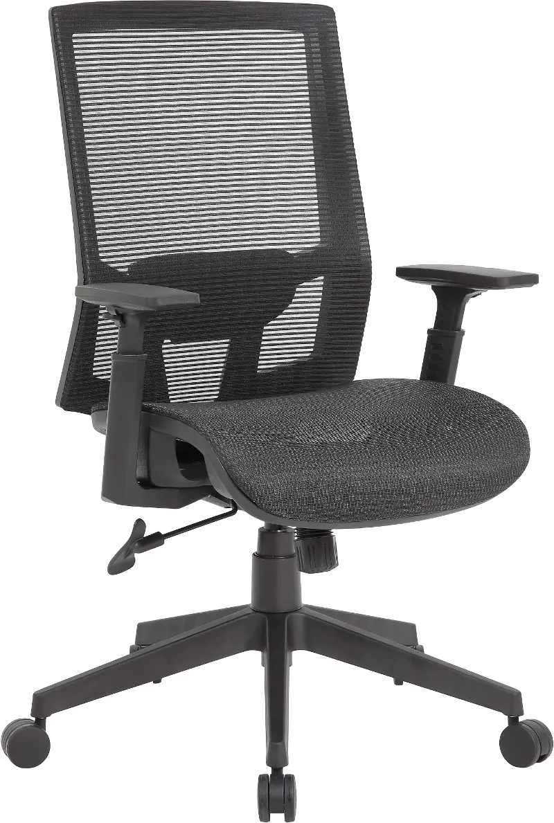 Boss Black Mesh Office Chair